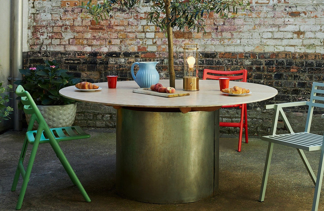 Tala The Muse Portable Lamp in Solid Brass Cordless Lamps Tala