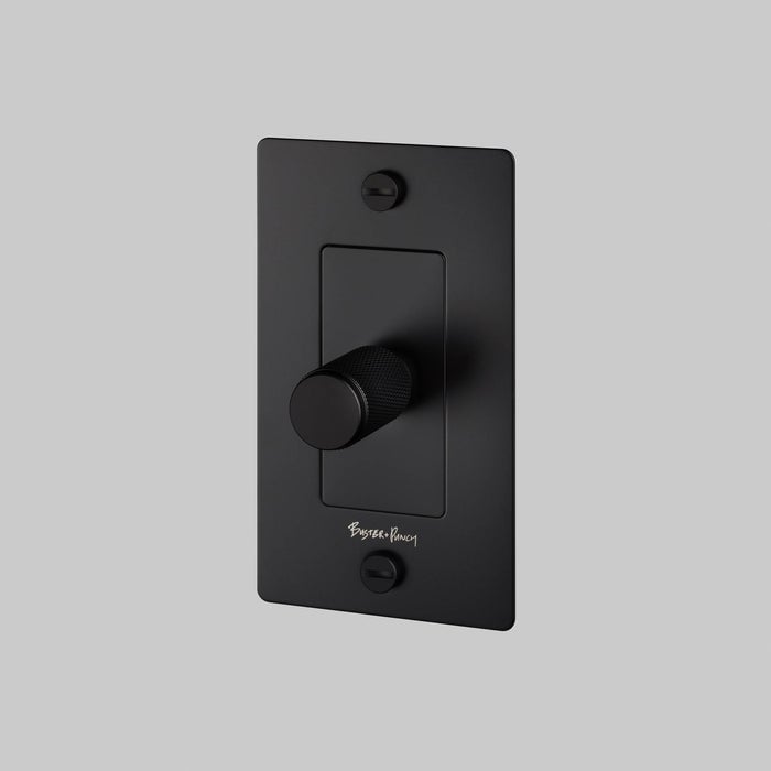 Buster + Punch 1 Gang Dimmer/LED/Cross/with logo/