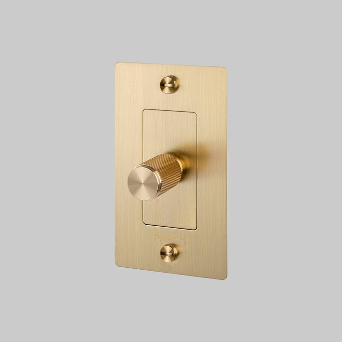 Buster + Punch 1 Gang Dimmer/LED/Cross/with logo/