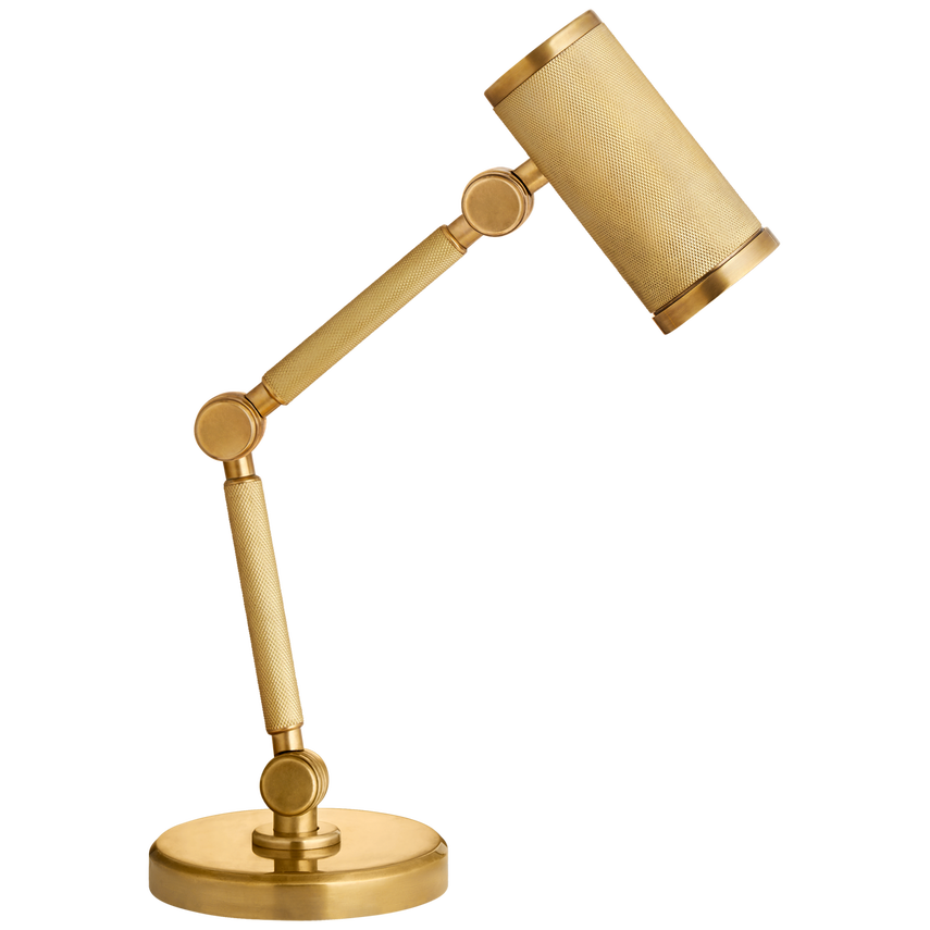 Visual Comfort & Co. Barrett Mini Desk Lamp Table Lamps Visual Comfort & Co. Polished Nickel