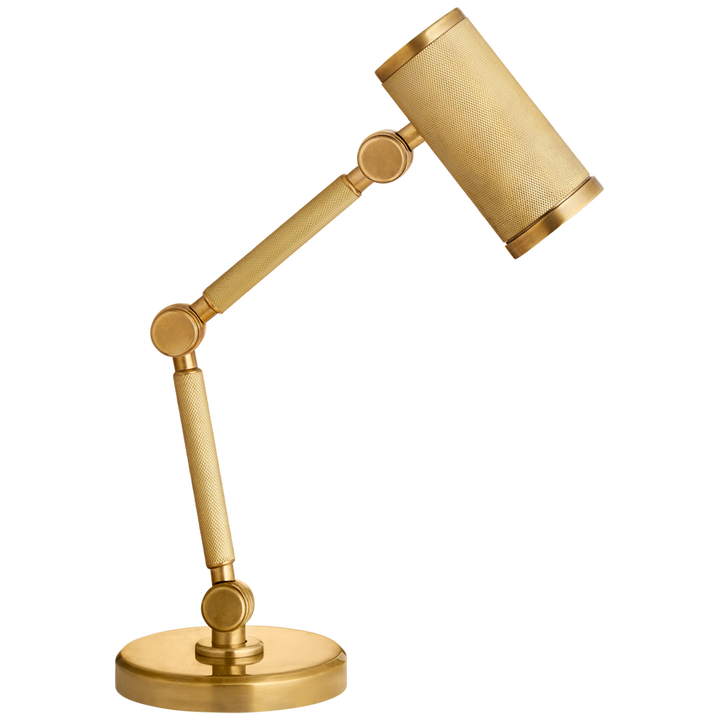 Visual Comfort & Co. Barrett Mini Desk Lamp Table Lamps Visual Comfort & Co. Polished Nickel