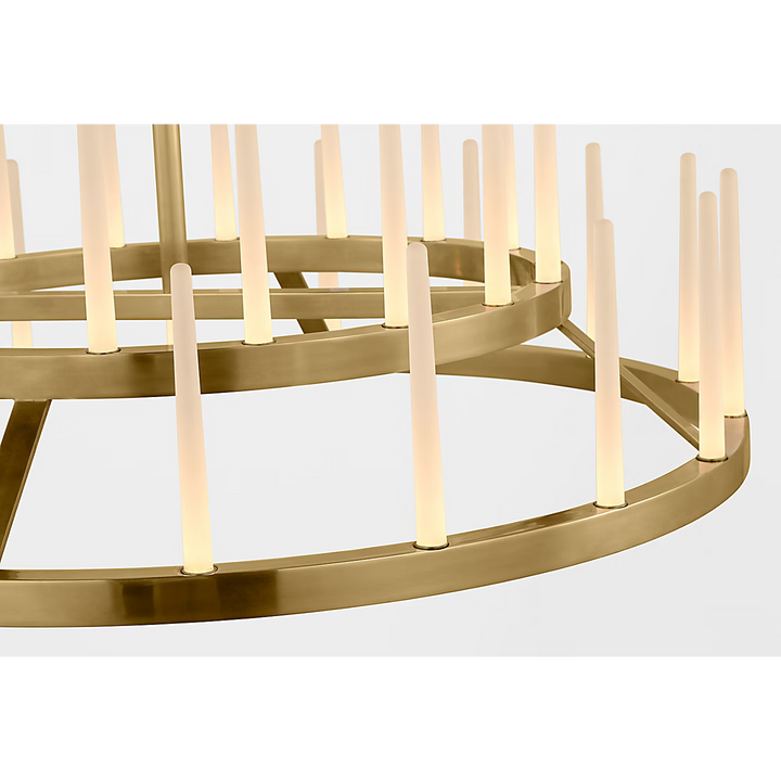 Tech Lighting Sagrada 36 Two-Tier Chandelier from the Visual Comfort Modern Collection