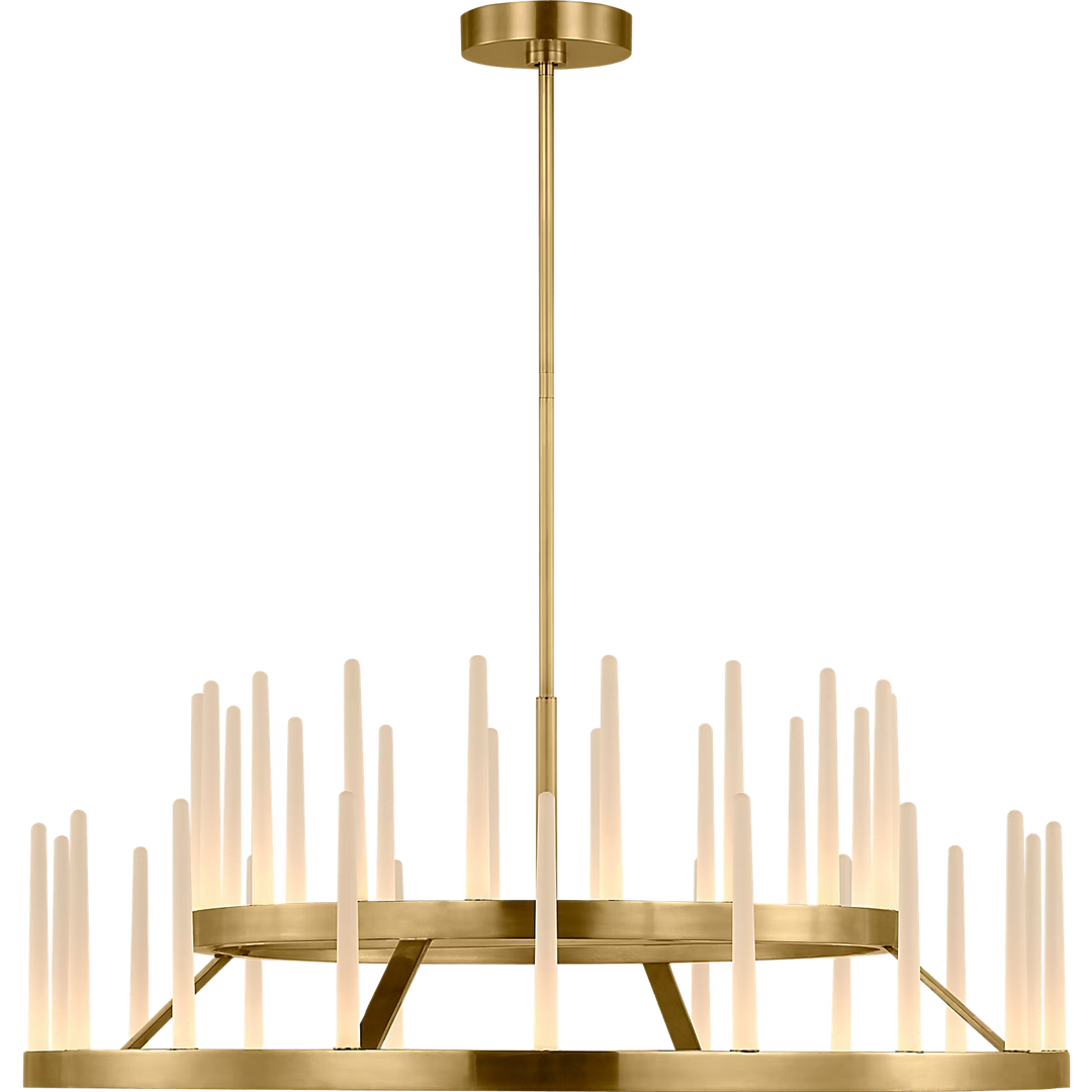 Tech Lighting Sagrada 36 Two-Tier Chandelier from the Visual Comfort Modern Collection