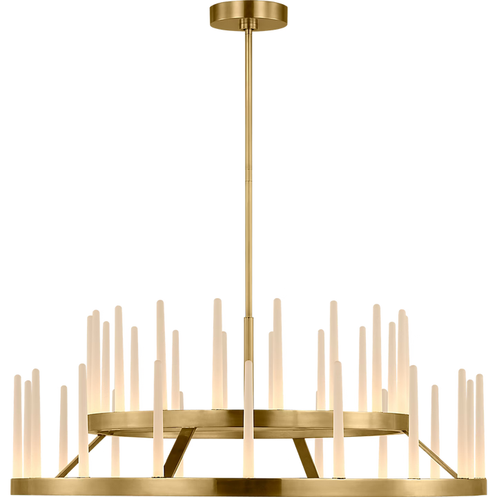 Tech Lighting Sagrada 36 Two-Tier Chandelier from the Visual Comfort Modern Collection