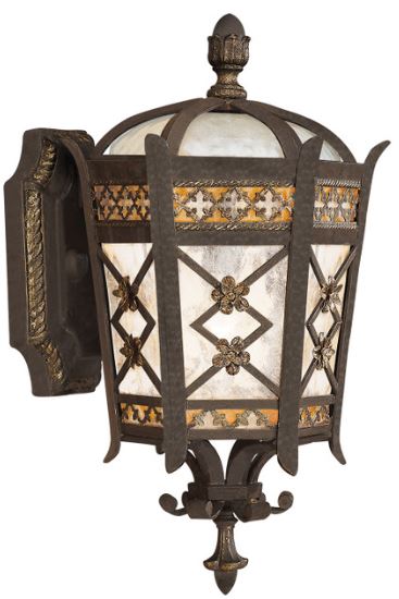 Fine Art Handcrafted Lighting Chateau Outdoor 15"H Outdoor Wall Mount