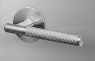 Buster + Punch Conventional Door Handle, Linear Design - PASSAGE TYPE