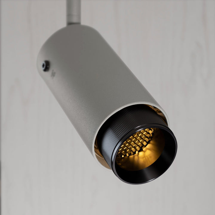 Buster + Punch Exhaust Spot / Cross or Linear Ceiling Flush Mounts Buster + Punch Stone | Gun Metal Linear