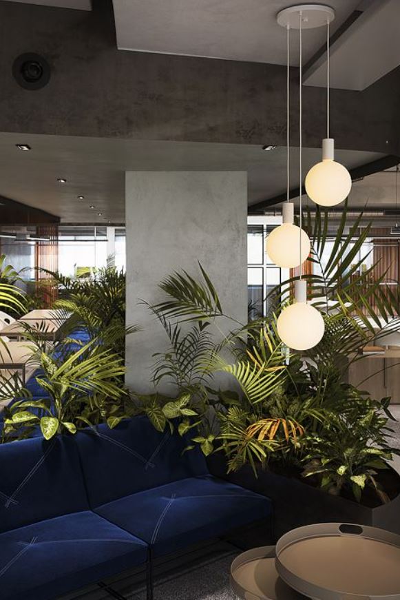 Tala Triple Pendant with White Canopy and Sphere IV