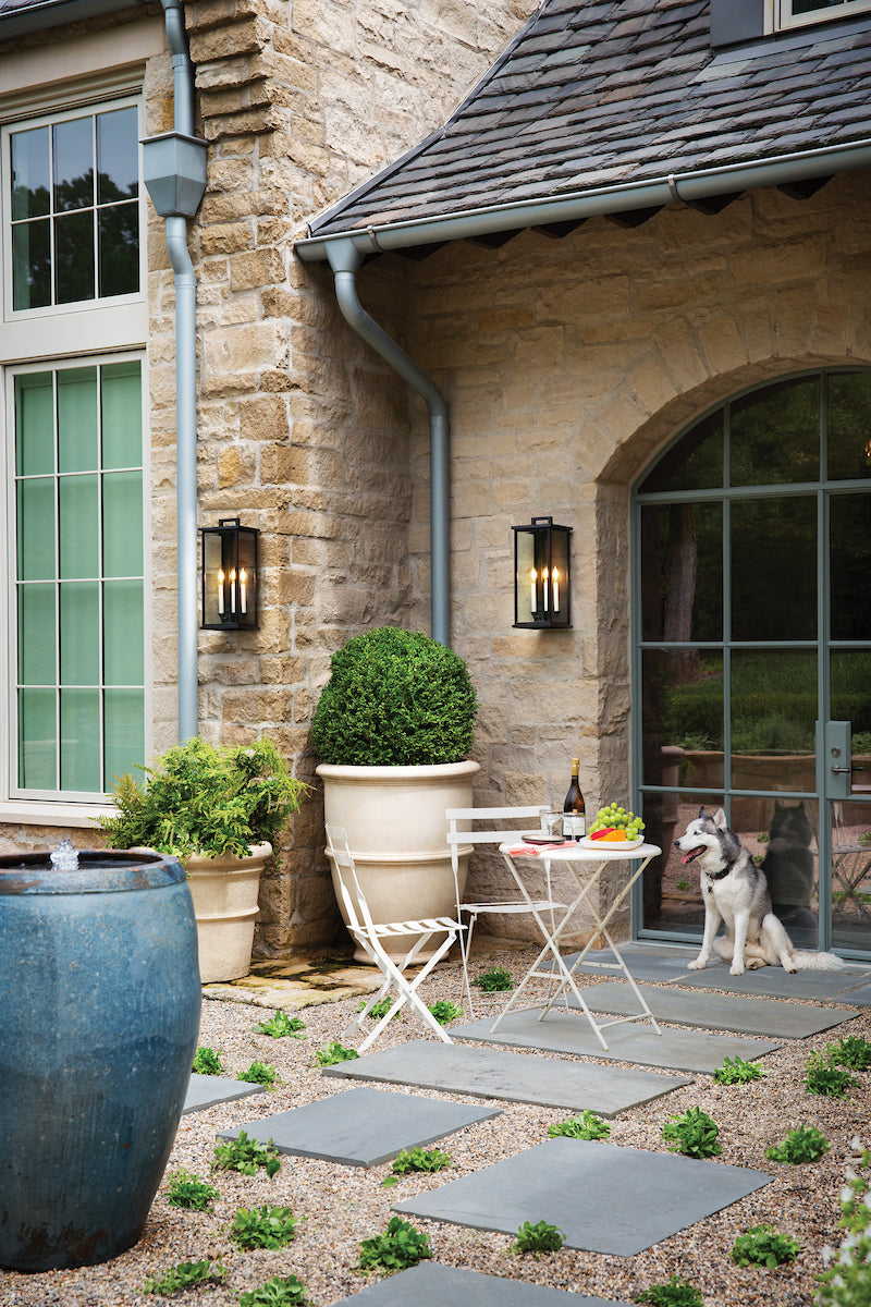 OUTDOOR WEYMOUTH Wall Mount Lantern Outdoor Wall Lights Hinkley